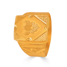 Manvik Royal Crest Gold Ring