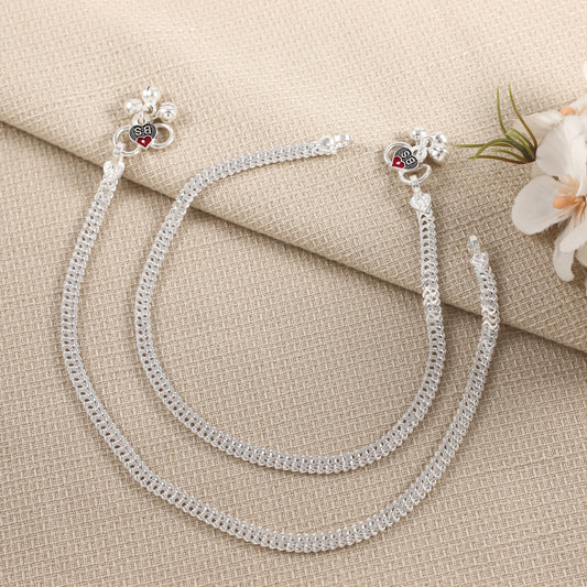 Kalyani Siler Anklets