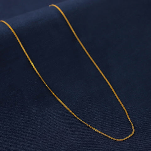 Ojasvi Graceful Simple Gold Chain