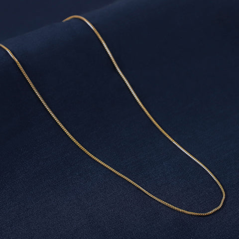 Vanya Dual Tone Sleek Gold Chain