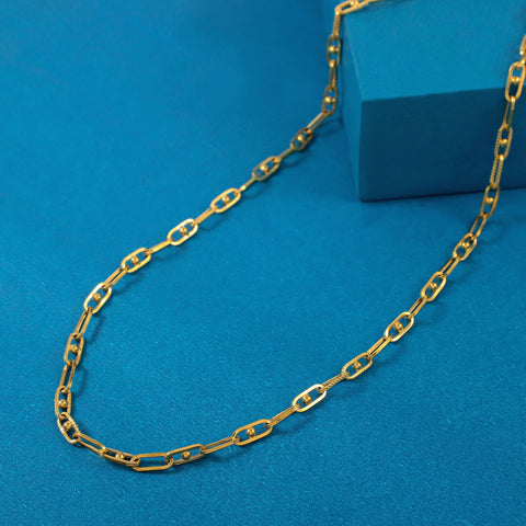 Varun Sleek Minimal Link Chain For Him