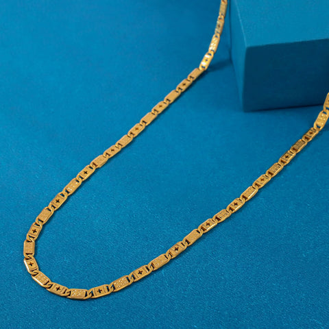 Karan Trendy Star Design Chain For Him