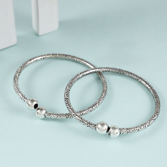 Riya Beautiful Silver Bangles