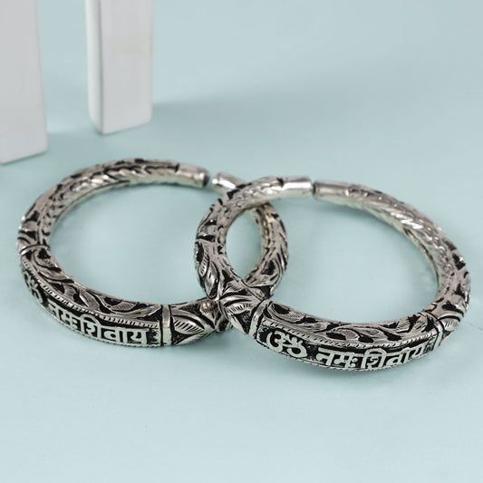 Lina  Silver Bangles