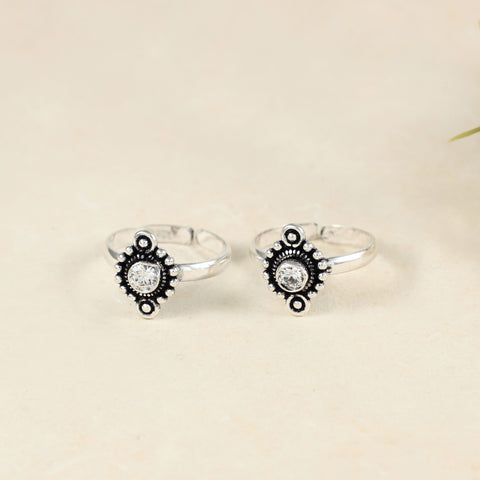 Charvi Silver Toe Rings