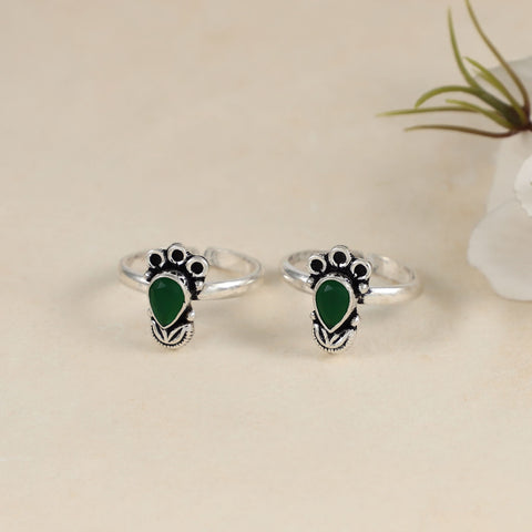 Stunning Silver Toe Rings