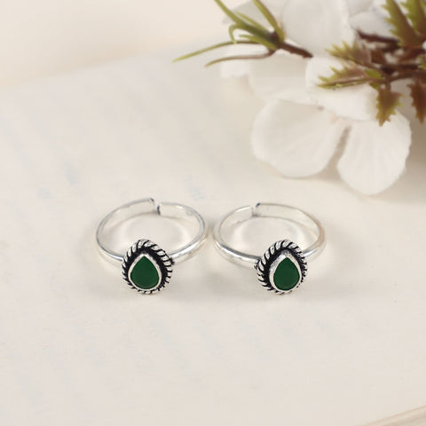 Parvati Lovely Silver Toe Rings
