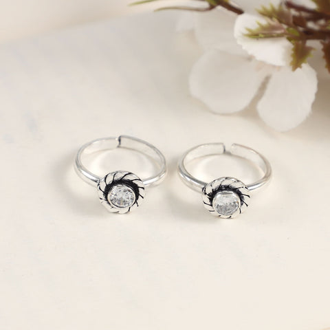 Rumi Silver Toe Rings