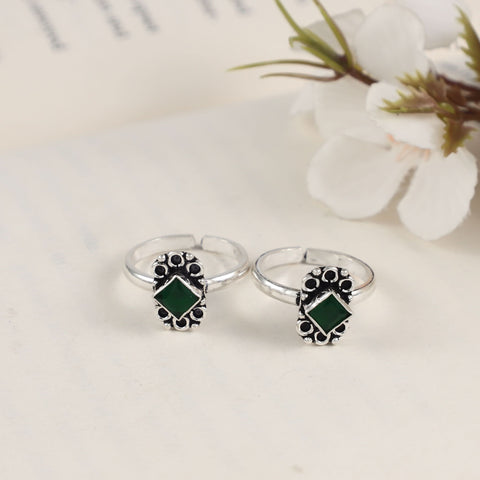 Tiya Silver Toe Rings