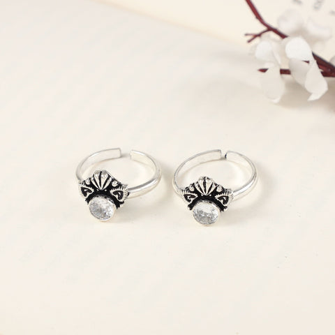 Inaya Silver Toe Rings