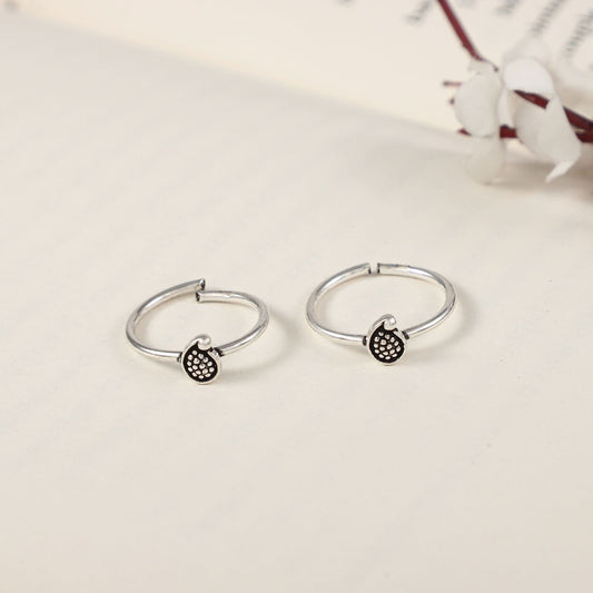 Lakshmi Silver Toe Rings