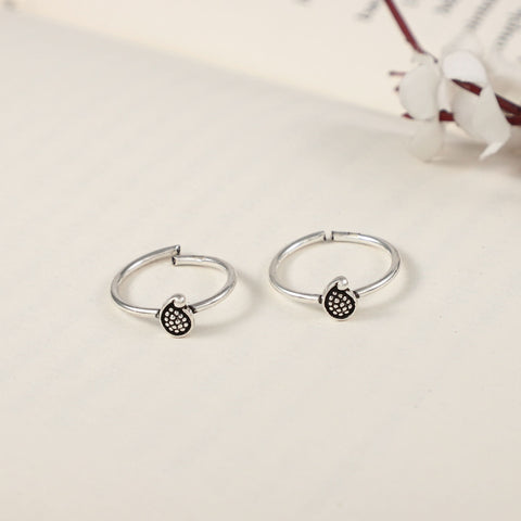 Lakshmi Silver Toe Rings