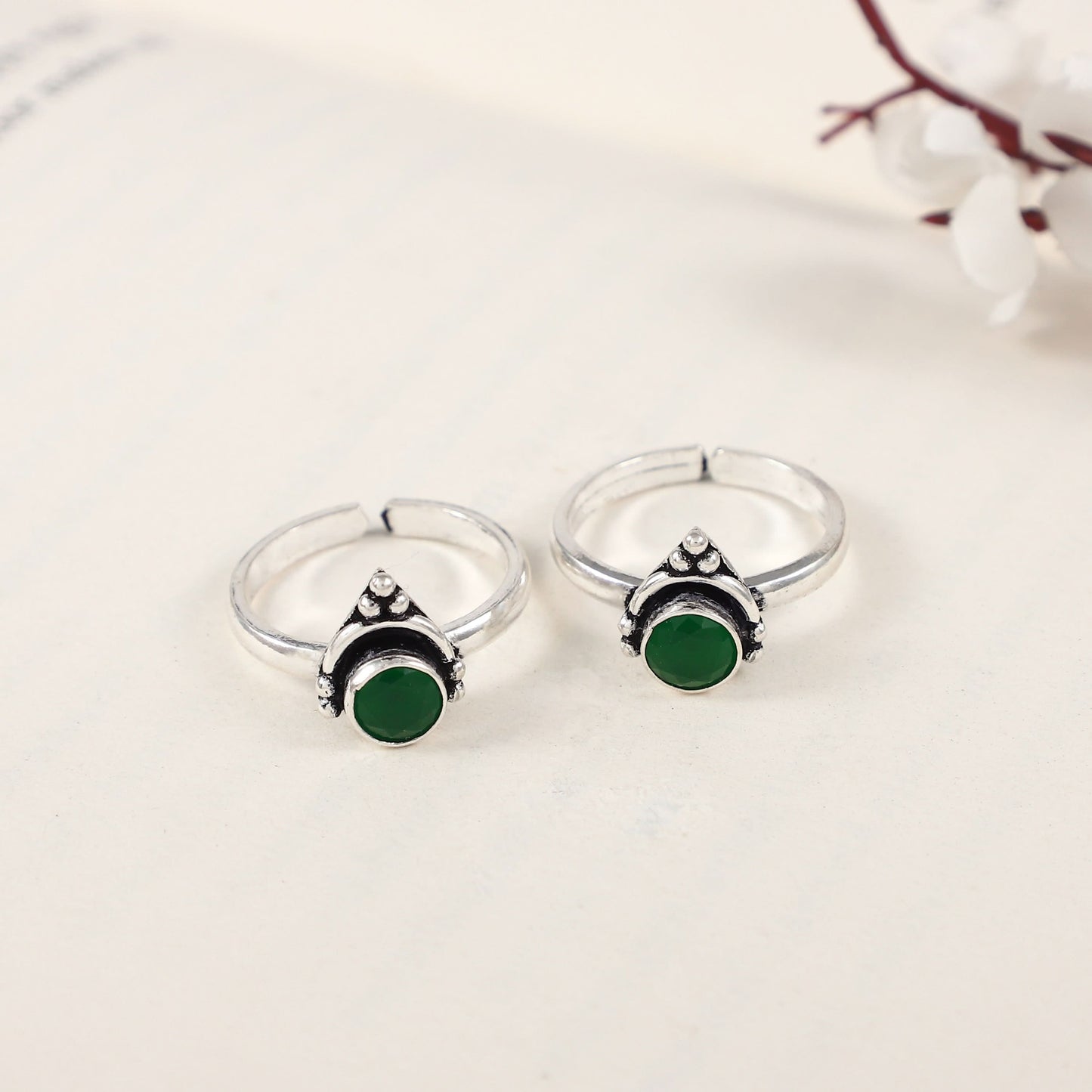 Riya Silver Toe Rings
