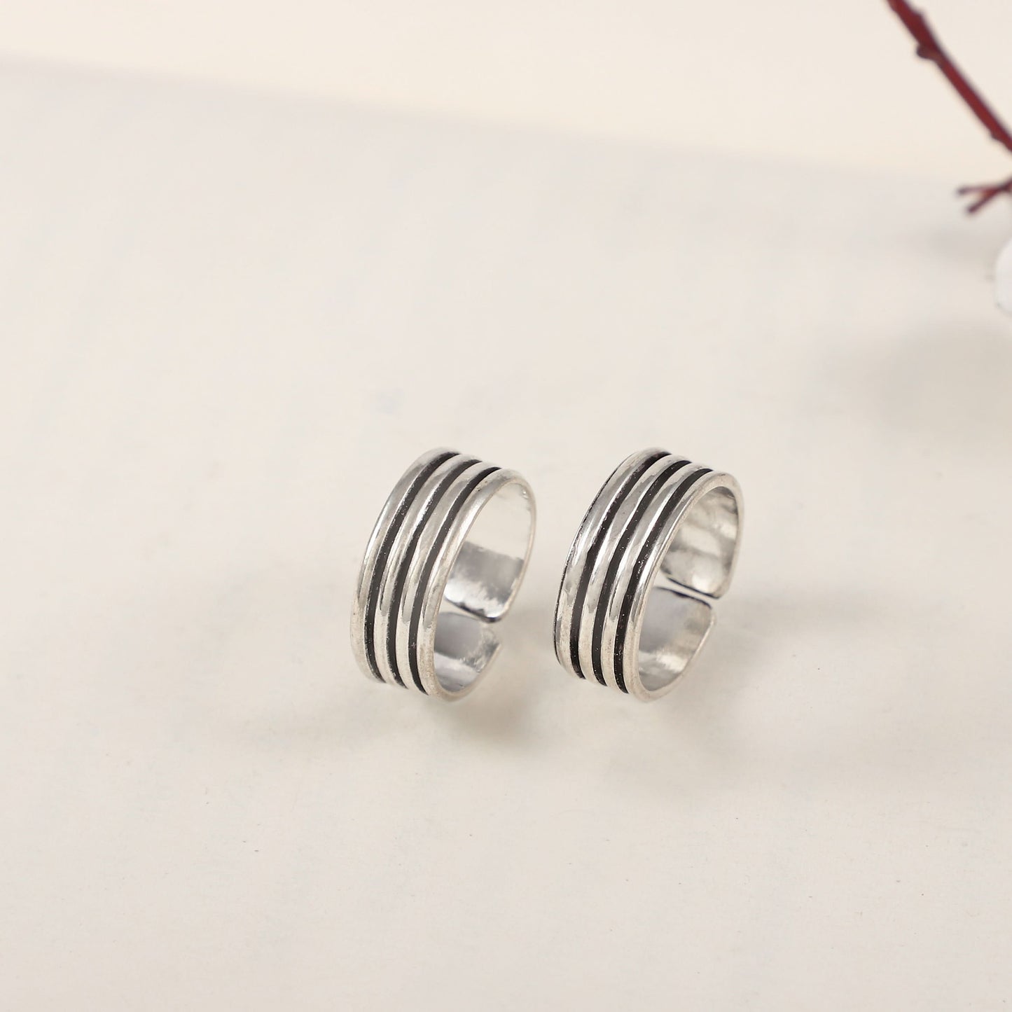 Aarohi  Silver Toe  Rings