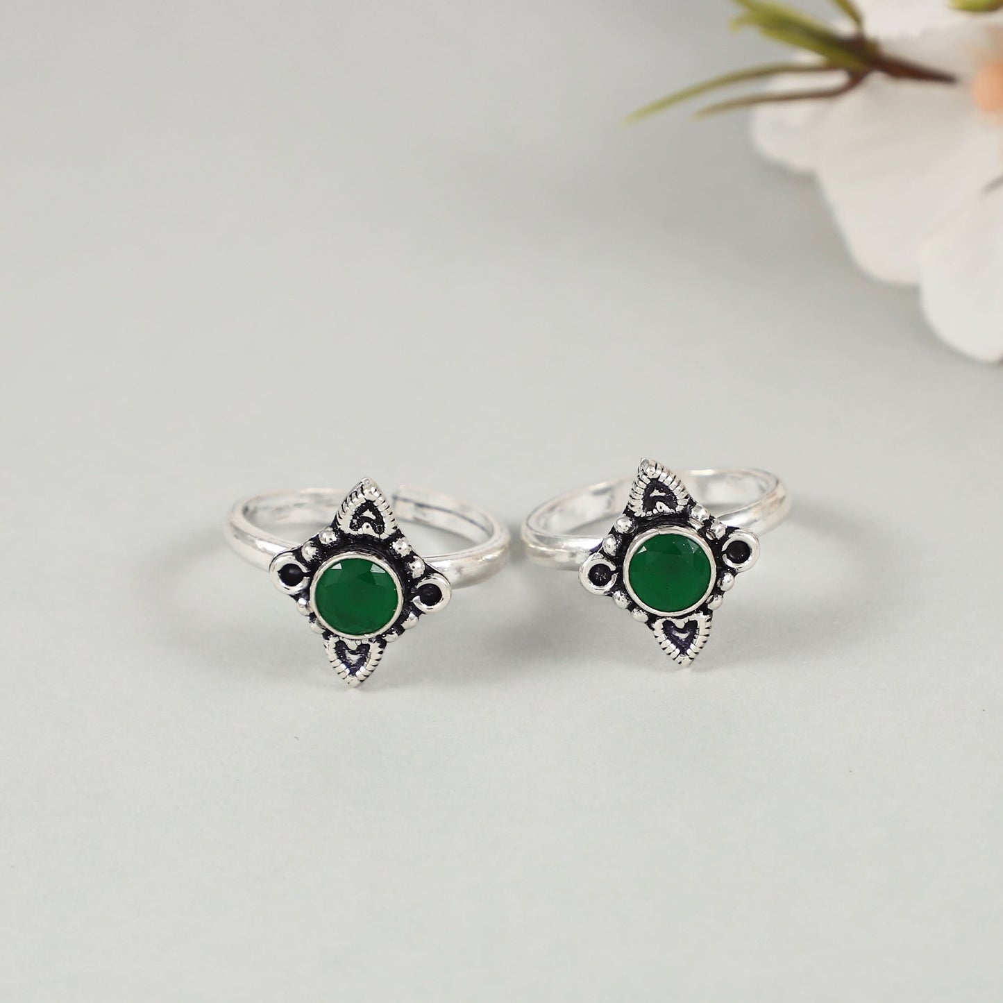 Aditi Silver Toe Rings
