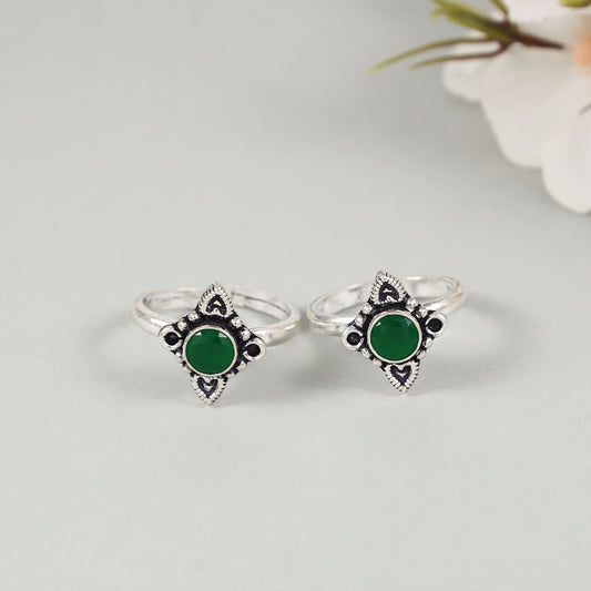 Aditi Silver Toe Rings