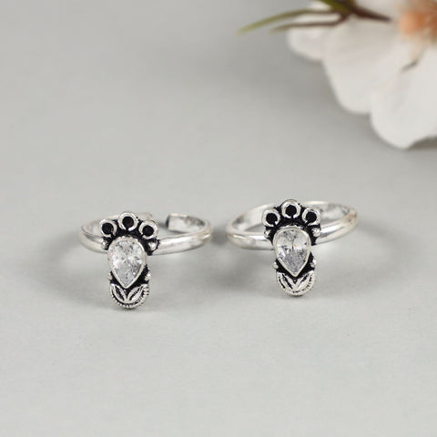 Amrita Silver Toe Rings