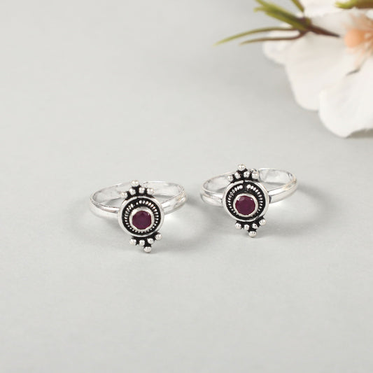 Aakanksha Silver Toe Rings