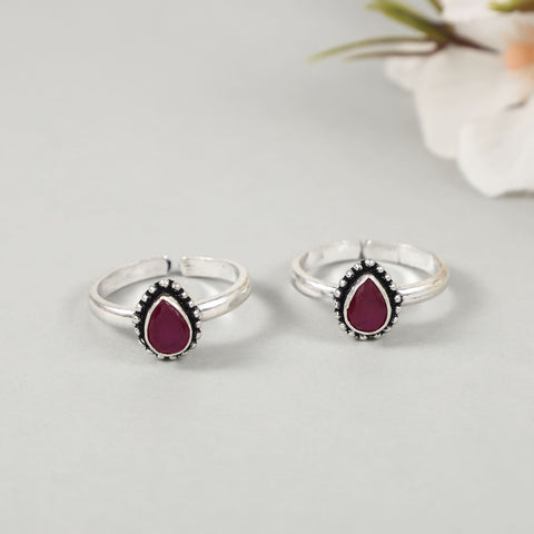 Anika Silver  Toe Rings