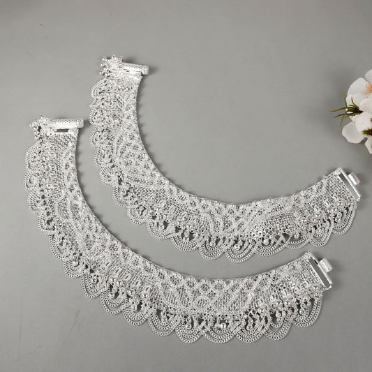 Jiya Silver Anklets
