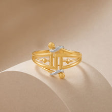 Gauri Aurexa Geometric Gold Ring
