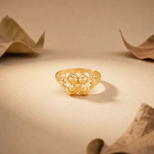 Harshita Florina Bloom Gold Ring