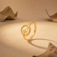 Ishani Celestia Bloom Gold Ring