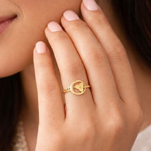 Ishani Celestia Bloom Gold Ring