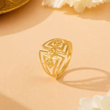 Jaya Elegant Layered Structure Gold Ring