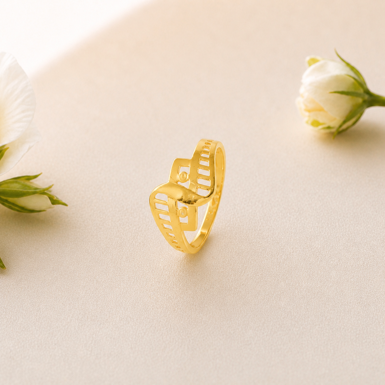 Ojasvi Modern Grace Gold Ring