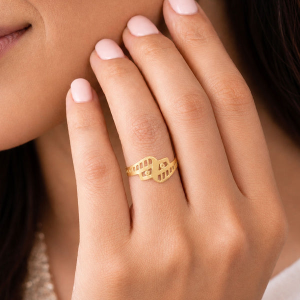 Ojasvi Modern Grace Gold Ring