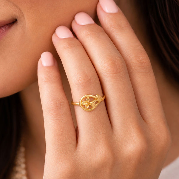 Pushpika Grace Gold Ring