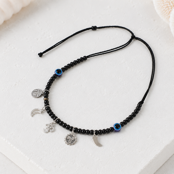 Divine Silver Baby Nazariya Set