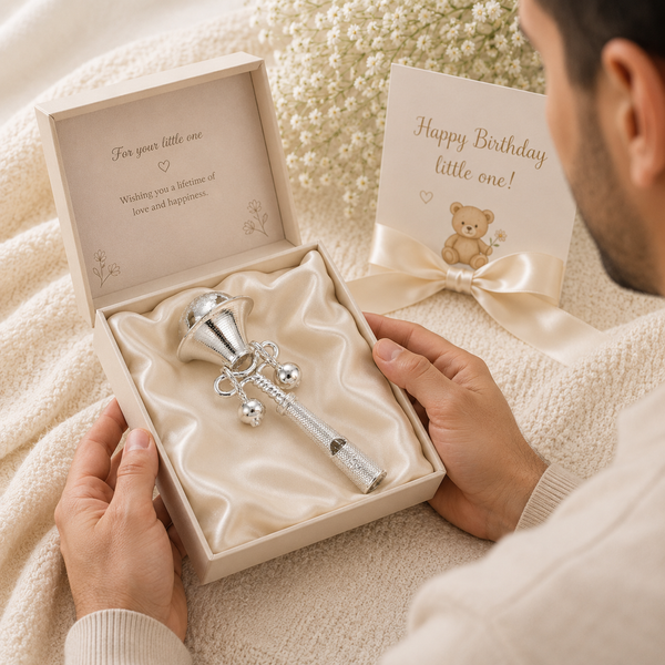 Chanchal Bells Silver Baby Rattle