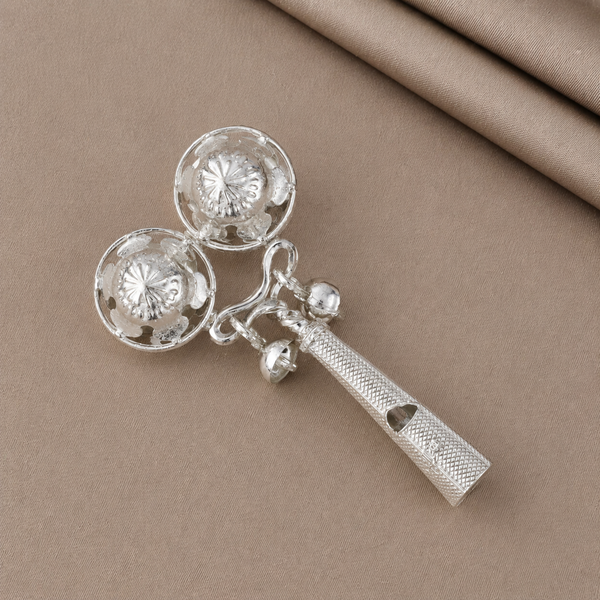 Little Harmony Silver Baby Rattle