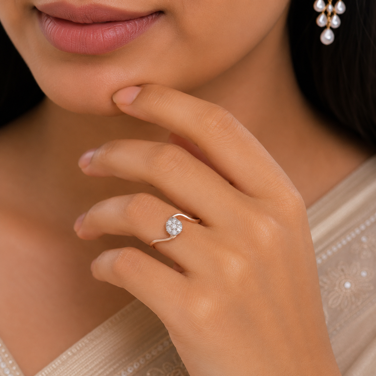 Eterna Spark Diamond Ring