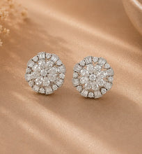 Snowflake Diamond Studs