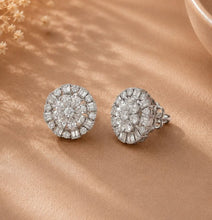 Snowflake Diamond Studs