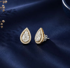 Pearl Glow Diamond Studs