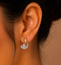 Moonlit Sparkle Diamond Studs