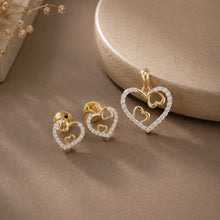 Amour Radiance Diamond Pendant Set