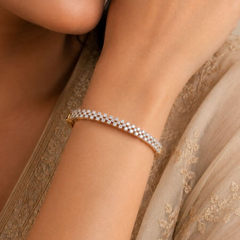 Flora Spark Diamond Bracelet