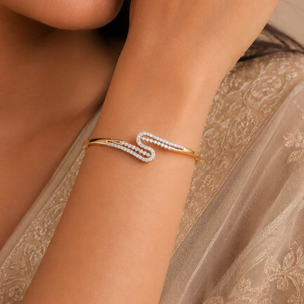 Infinity Glow Diamond Bracelet