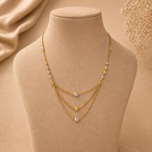 Radiant Trio Gold Chain