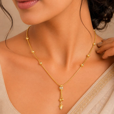 Navya Charm Gold Chain
