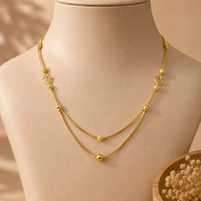 Shivika Twin Elegance Gold Chain