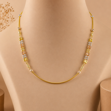 Trisha Tricolor Gold Chain