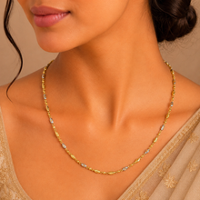 Triveni Dual-Tone Gold Chain