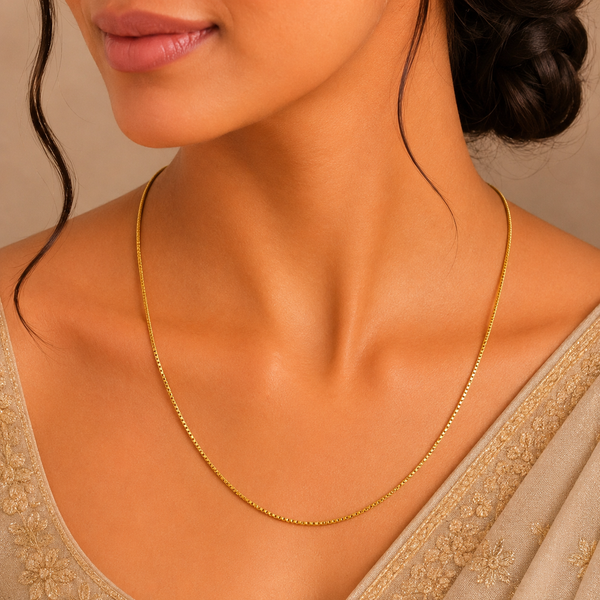 Lustra Box Gold Chain