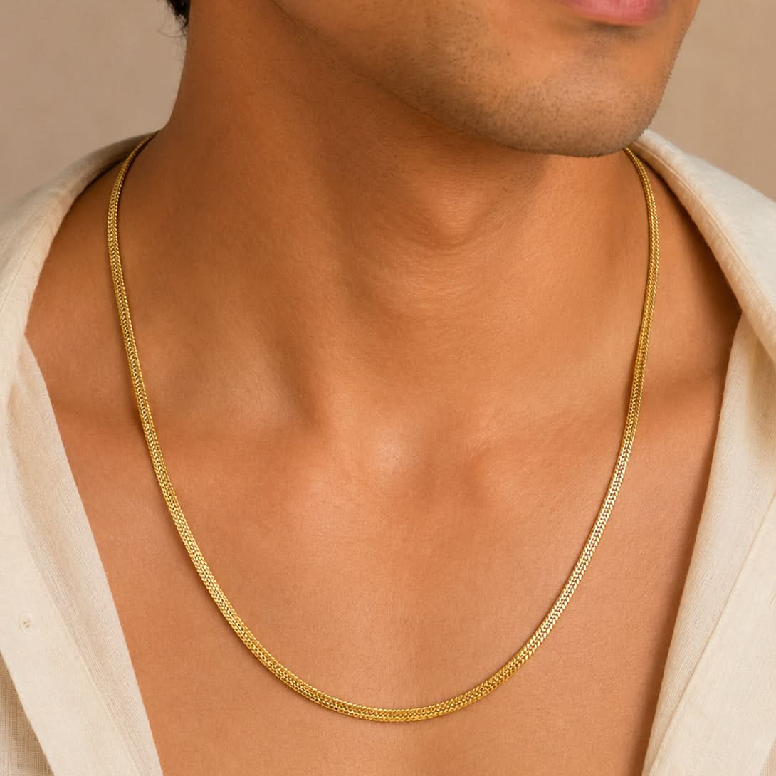 Imperial Link Gold Chain For Him